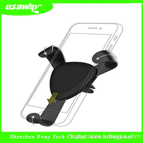 Universal car mount holder new design gravity car mount for smartphone and gps car phone holder